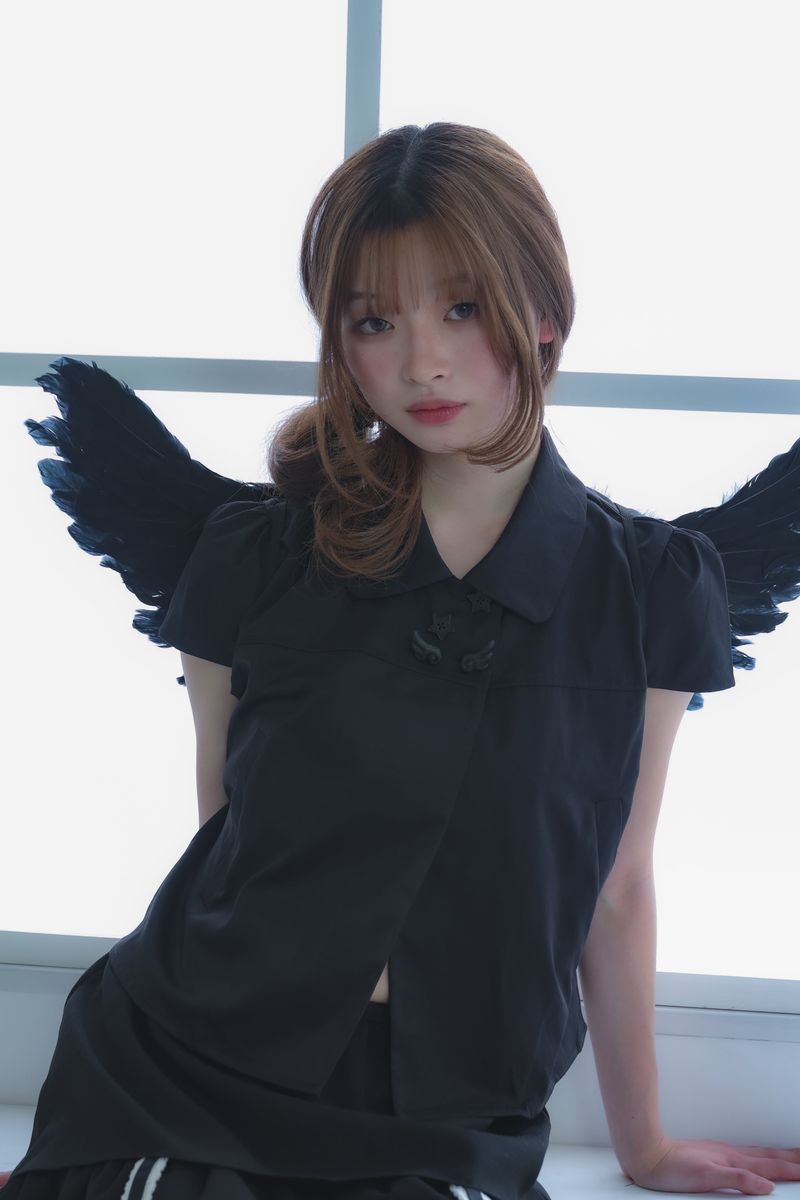 heaven blouse(black)
