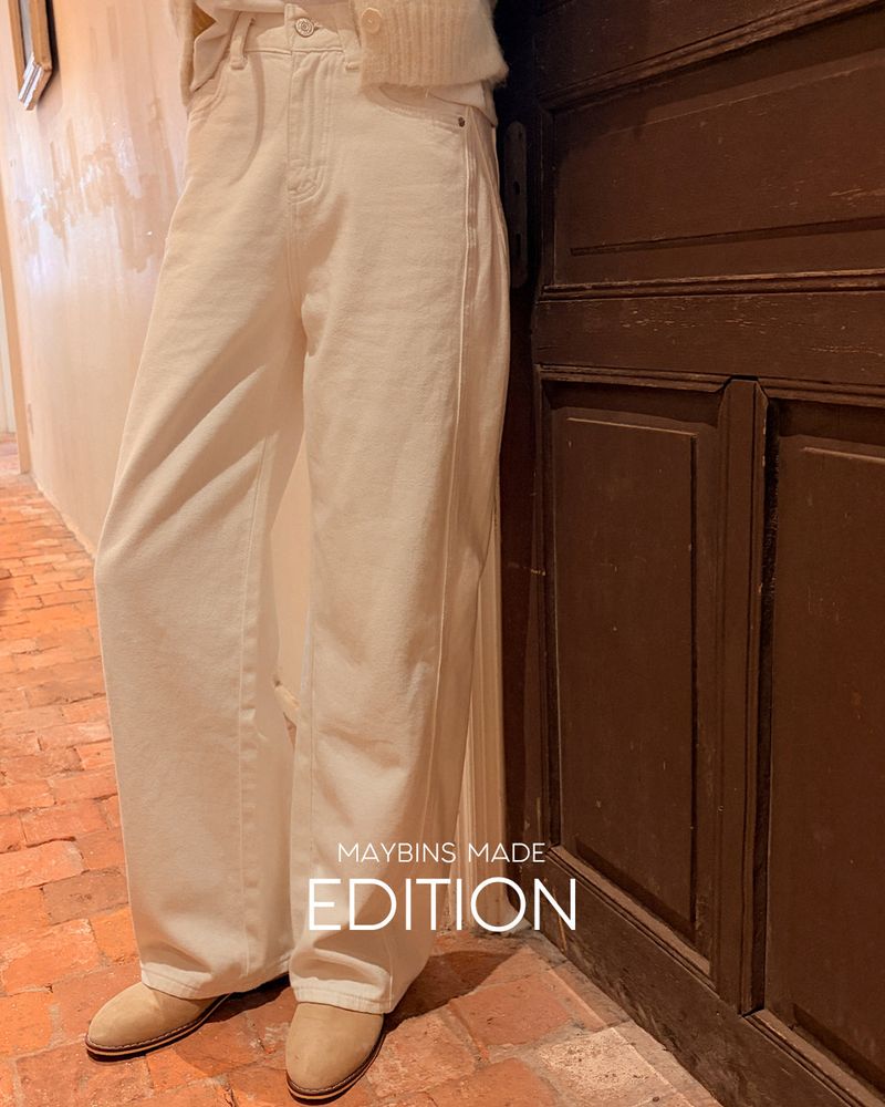 Miyu napping wide cotton pants