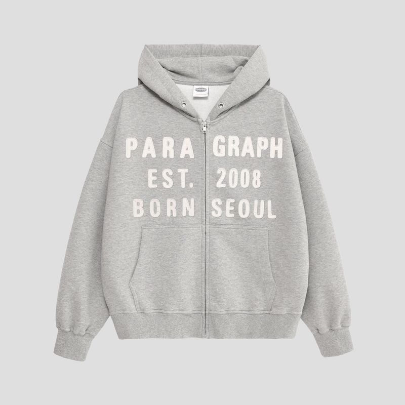 PARAGRAPH（パラグラフ）の「PARAGRAPH ソウルジップフーディー グレー（トップス）」