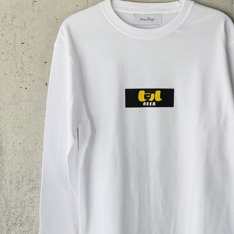 ふくだ  ビールロングTshirt