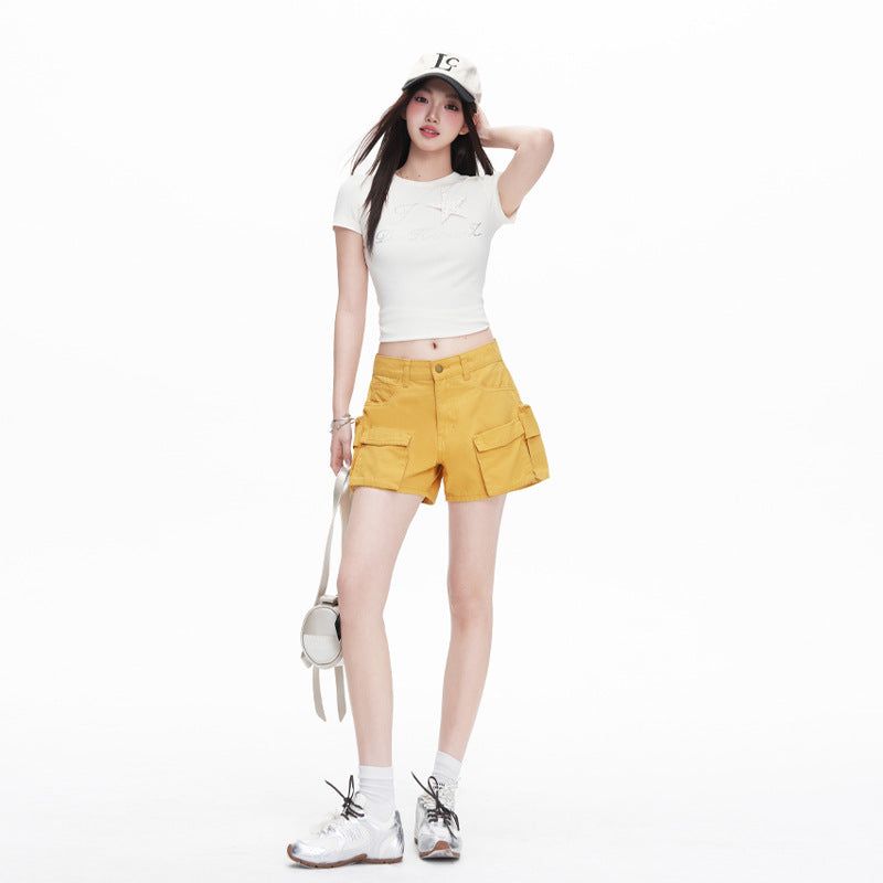 Vintage Cargo Bermuda Shorts