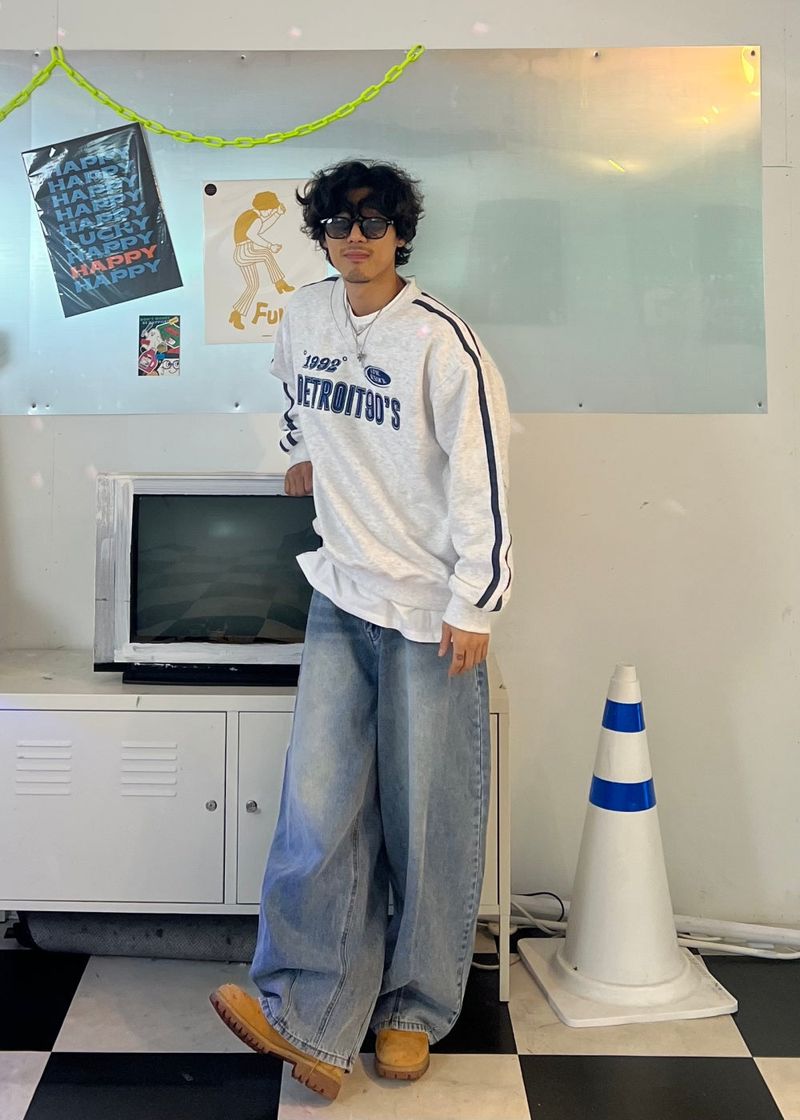 virstyle（ビルスタイル）の「ビッグバルーンジャーフィットデニム 2COLOR（パンツ）」