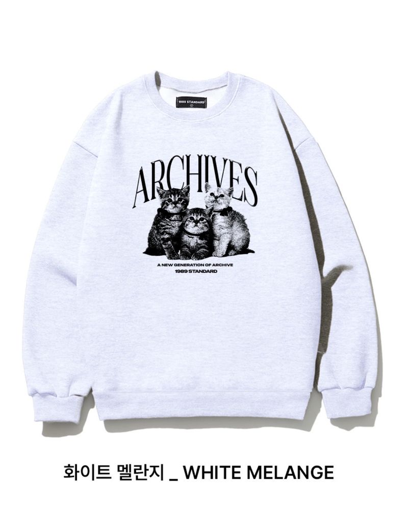 ARCHIVES CAT Sweatshirt (STMSTD-0001)