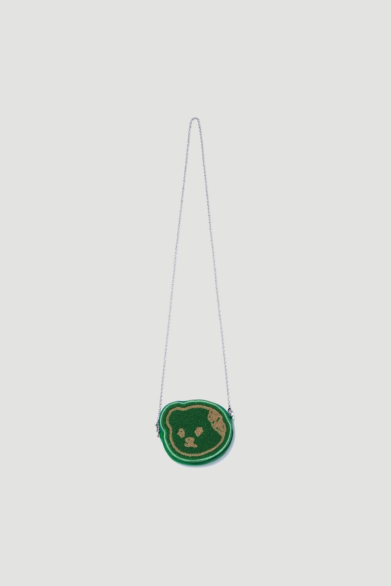APIECEOFCAKE（ピースオブケイク）の「T.D BEAR Mini Pouch_Green（Bags）」