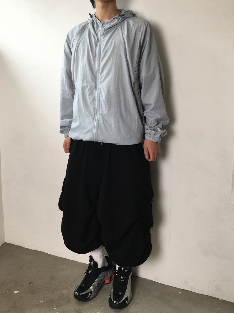 [Sweat.ver] Amekaji loose cargo sweatpants 4C