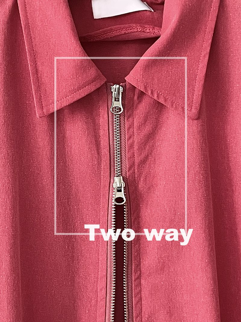 Two way soft color jacket