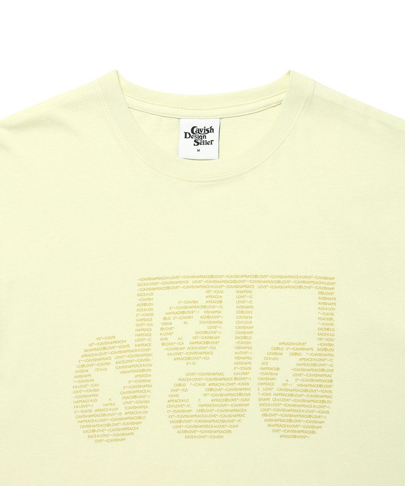 STAR NOTE SS TEE YELLOW(CV2GMUT503A)