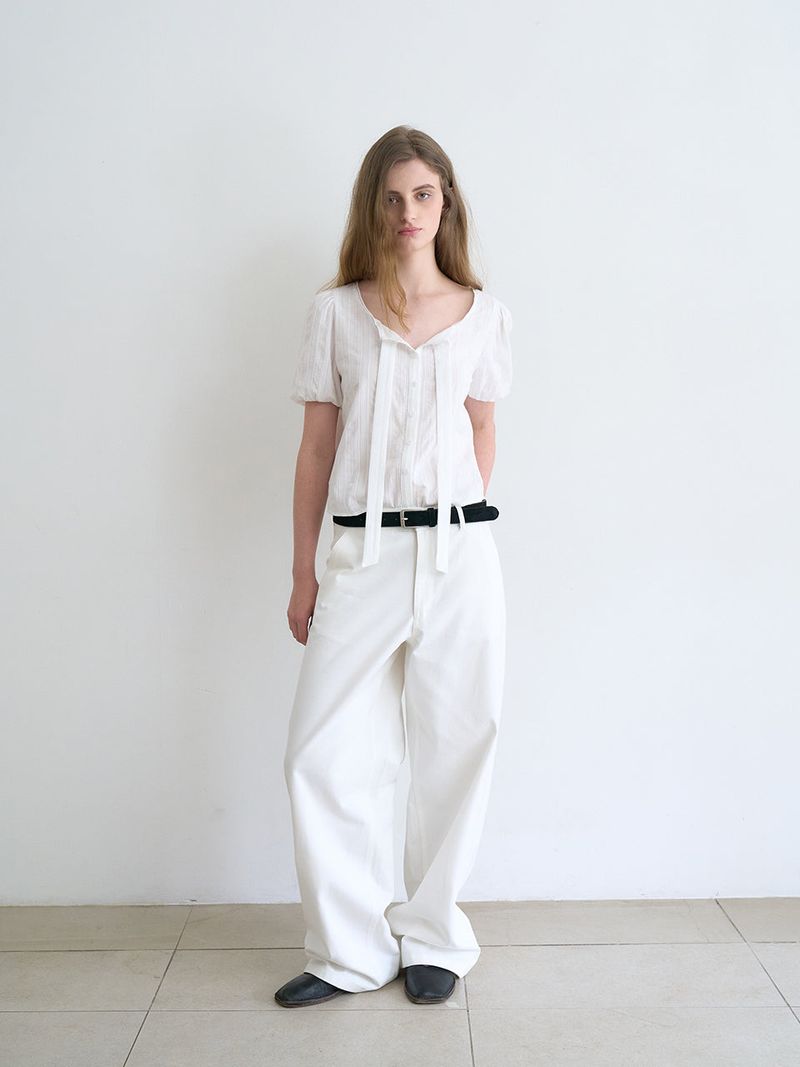 Claire blouse (Ivory)
