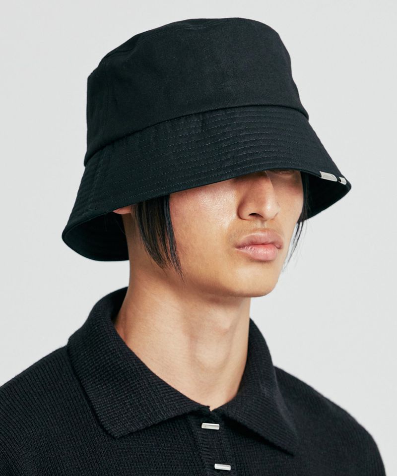 S SY（エスエスワイ）の「cotton drop tip bucket hat（Hats）」