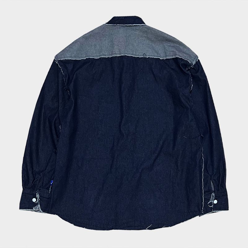 grunge denim shirt_blue