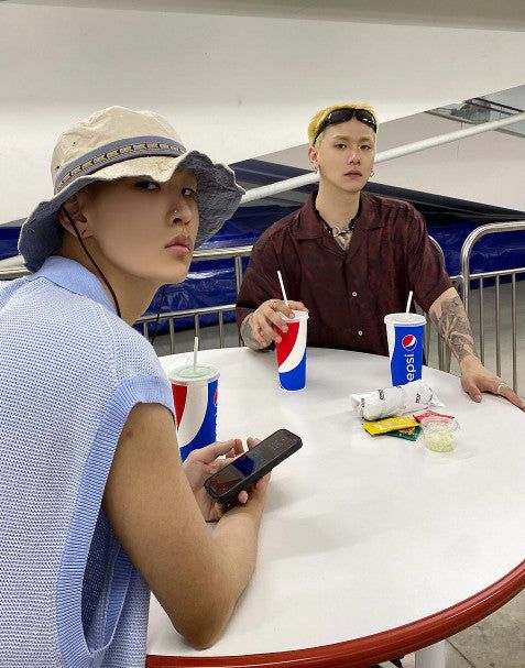 No.9593 triangle safari bucket HAT (5color)