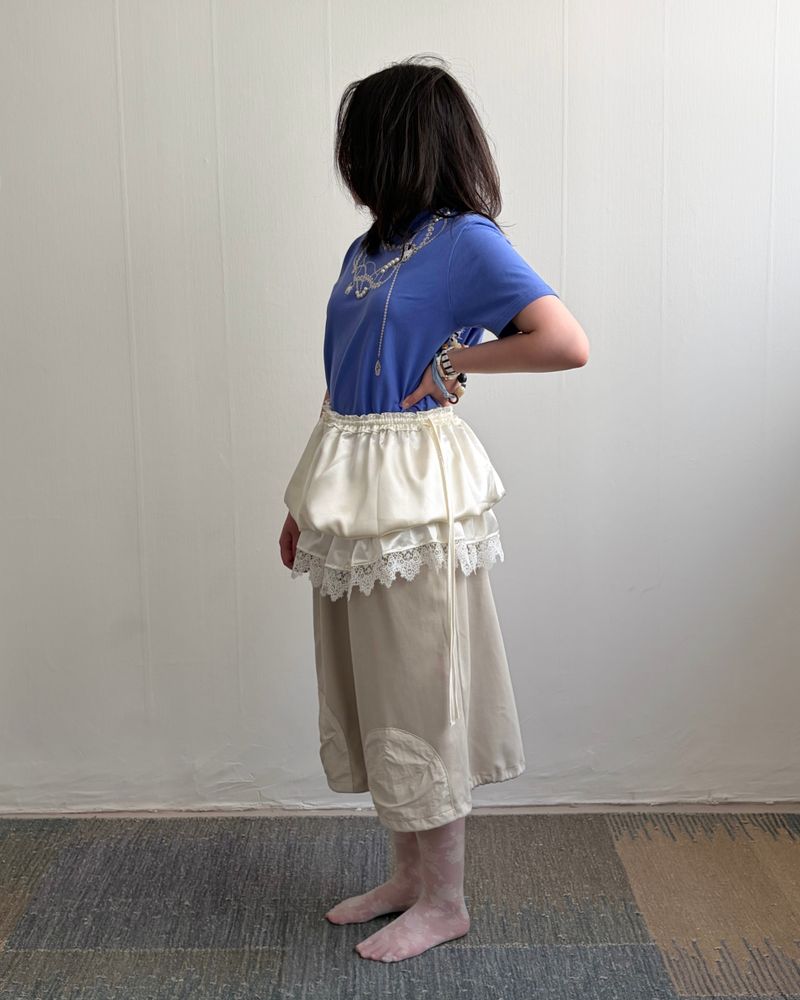 Nostalgic Satin Skirt