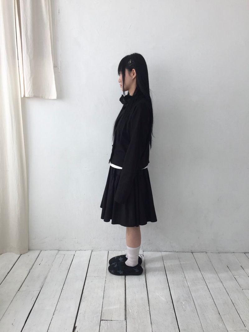 フルフレアミディスカート