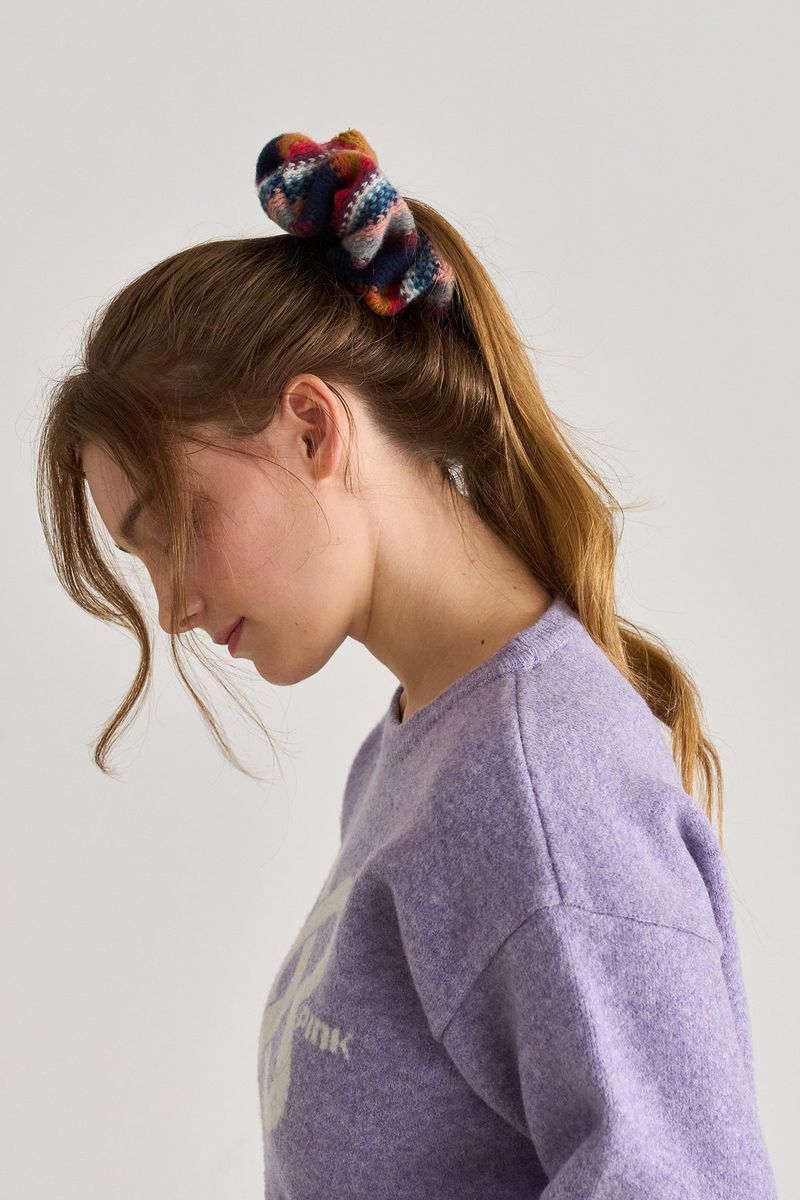 MIX SCRUNCHIE BLUE