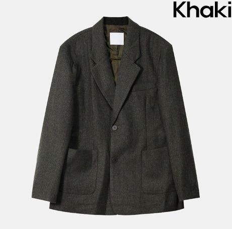 Brox Wool Herringbone Blazer