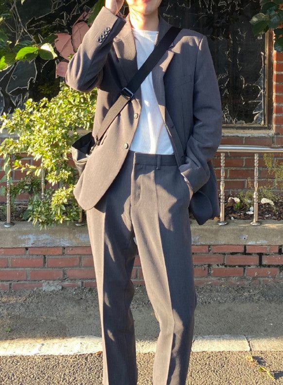 Cent signature set up slim fit slacks