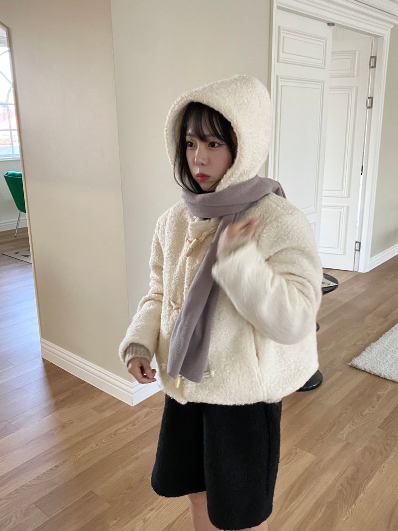 Emery short duffle coat