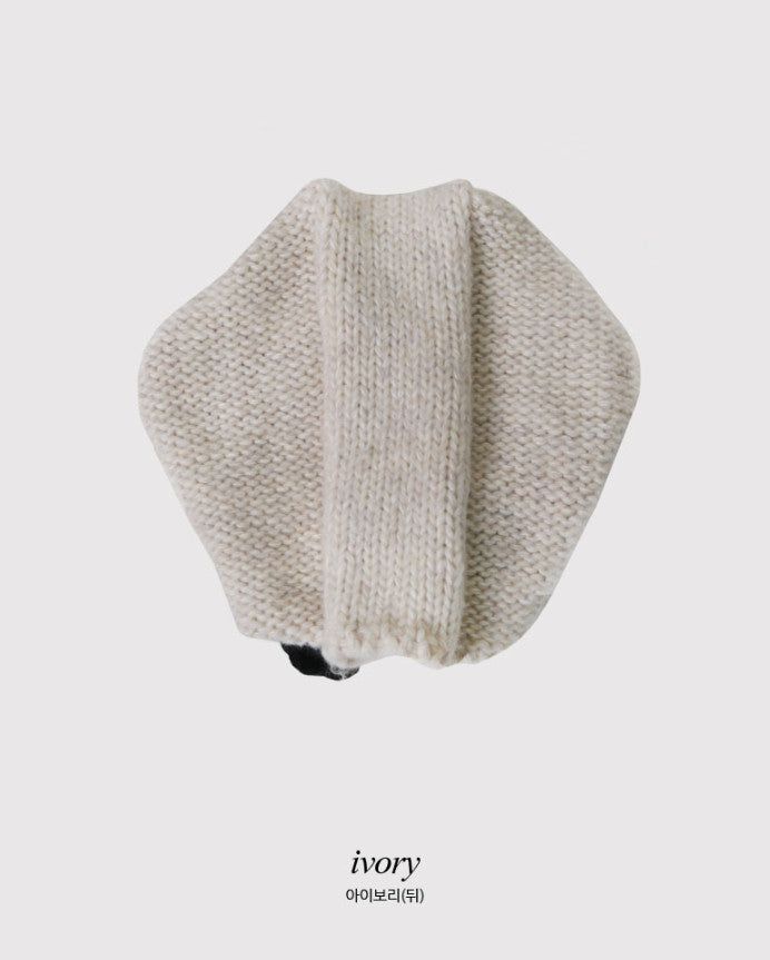 Rope Design Ribbon Balaclava (4color)