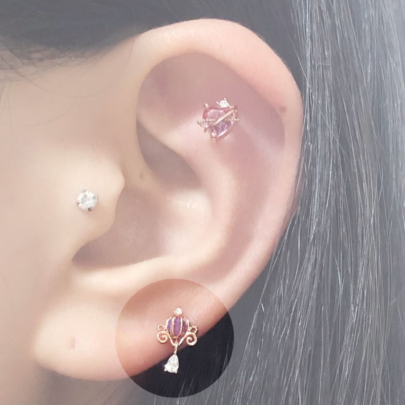 [Styling] Love Bear Piercing Set (4 set)