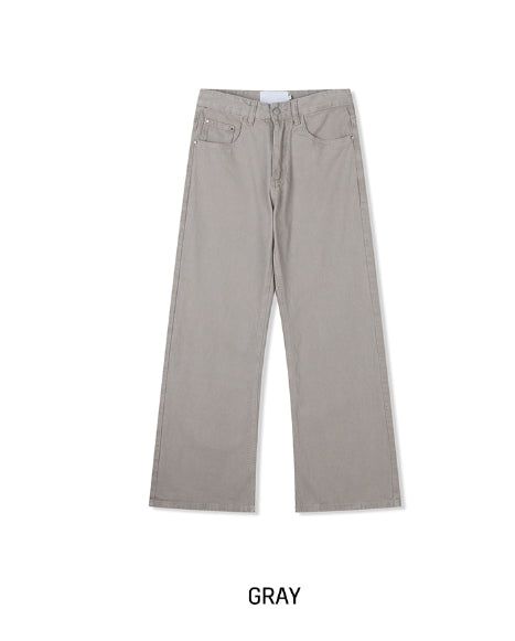 Raiden Cotton Semi-Flare Pants