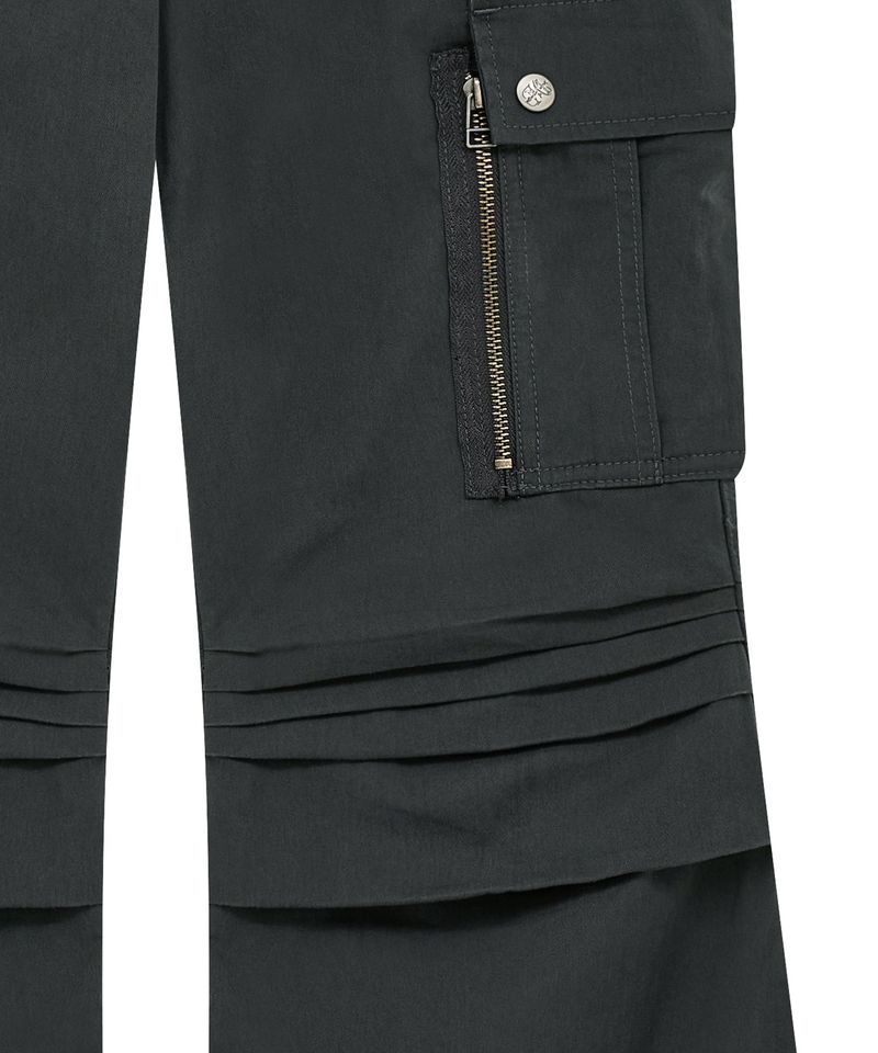 sh bootcut pants (dark grey)