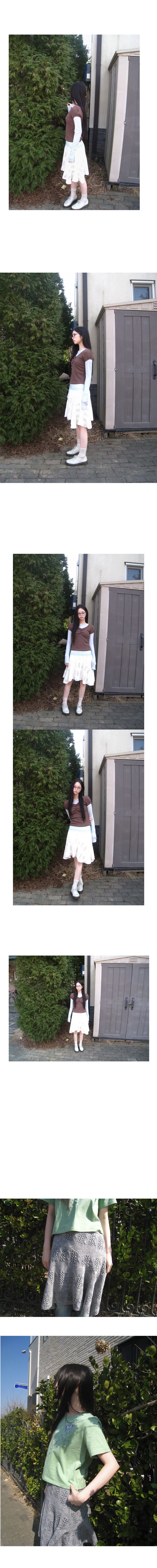 vera knit skirt