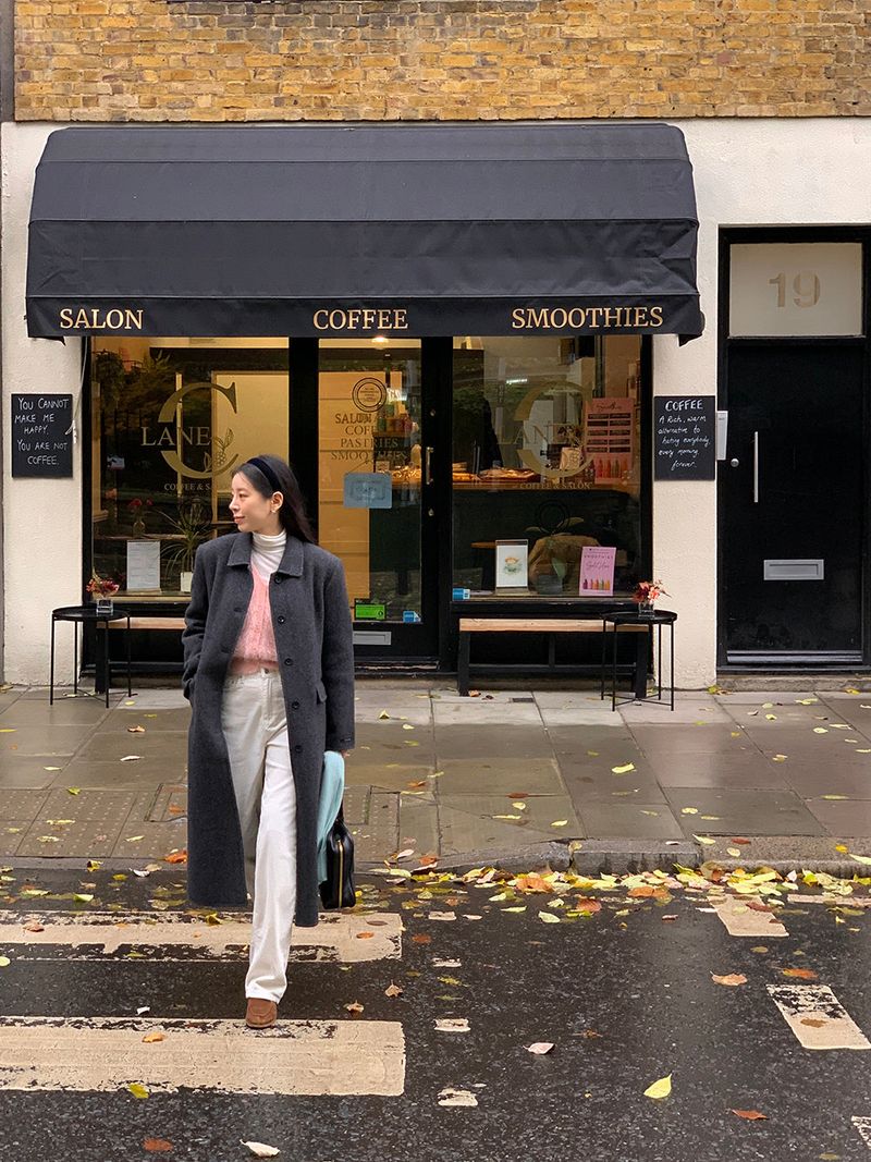 [MADE] Elton Stitch Wool Handmade Long Coat