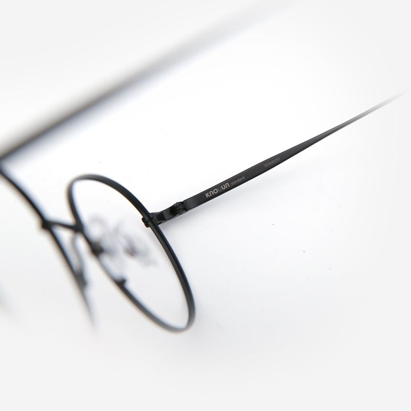 Knouun Round Titanium ORACLE BK