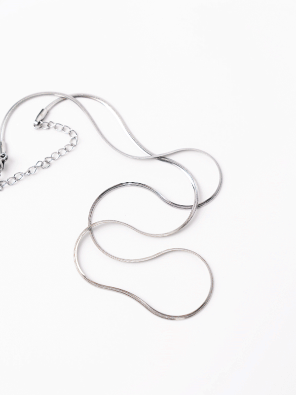WHAT A LOOK（ワット ア ルック）の「Surgical Snake Necklace（Accessories）」