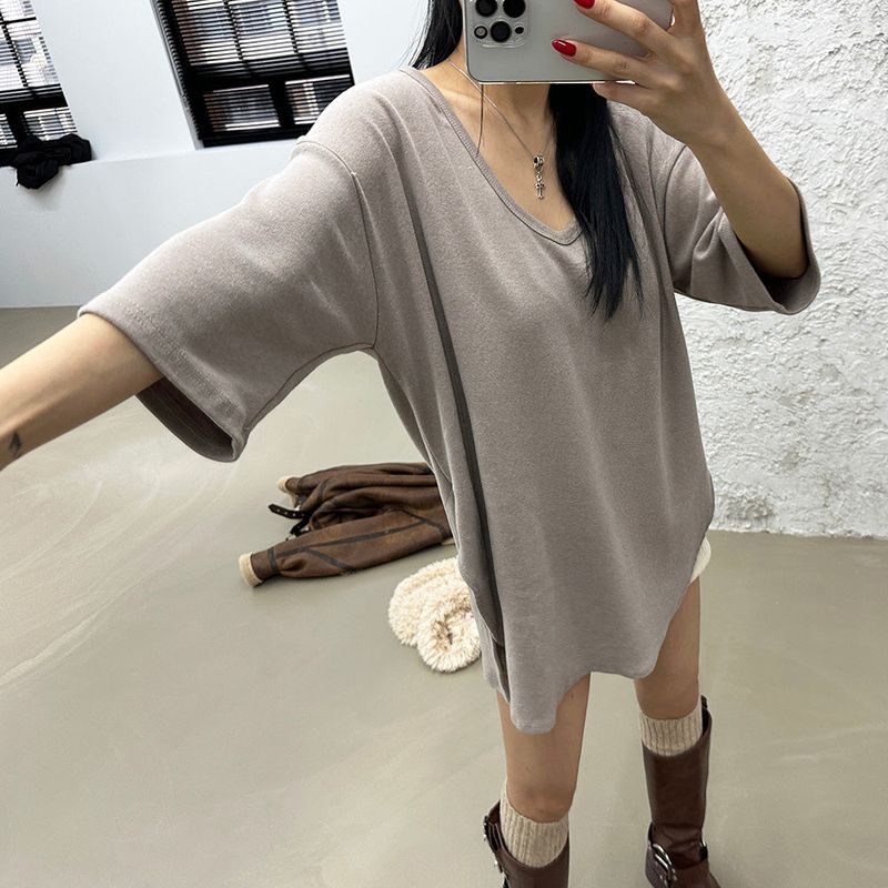 Maison Loose fit Napping Inner Short Sleeve Tee