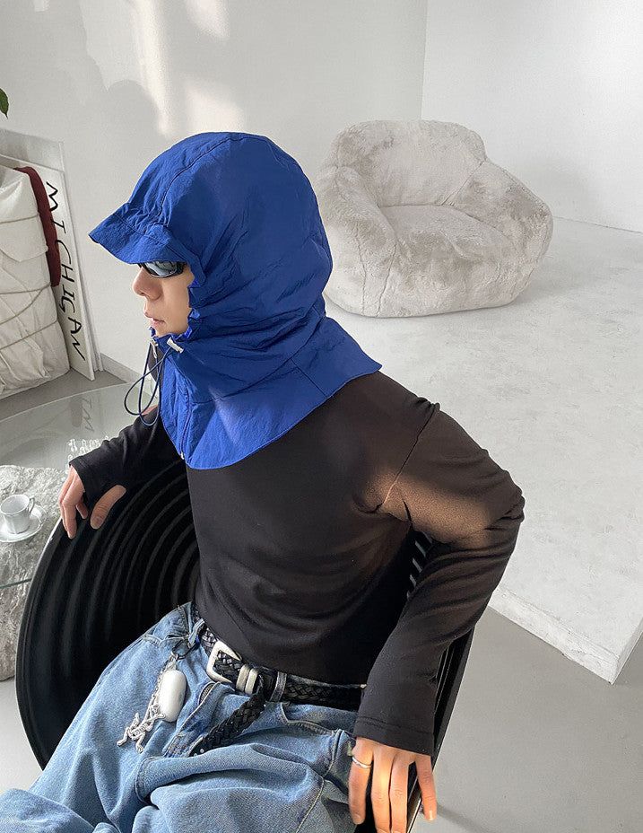 No.9847 poly zipper balaclava (4color)