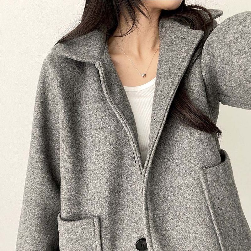 Rein pocket short coat jacket