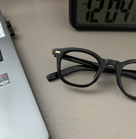 Charlie Basic Horn-rimmed Glasses