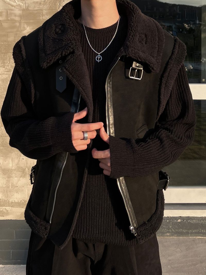 Black Mustang Vest