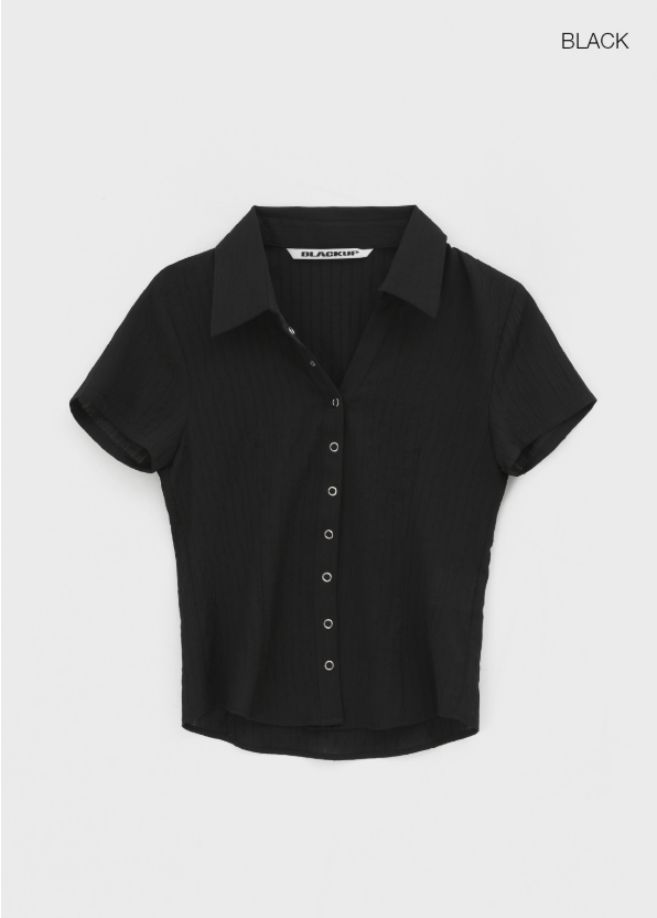 [MADE] Elsop Burton Pleats Blouse (Short-Sleeved ver.)