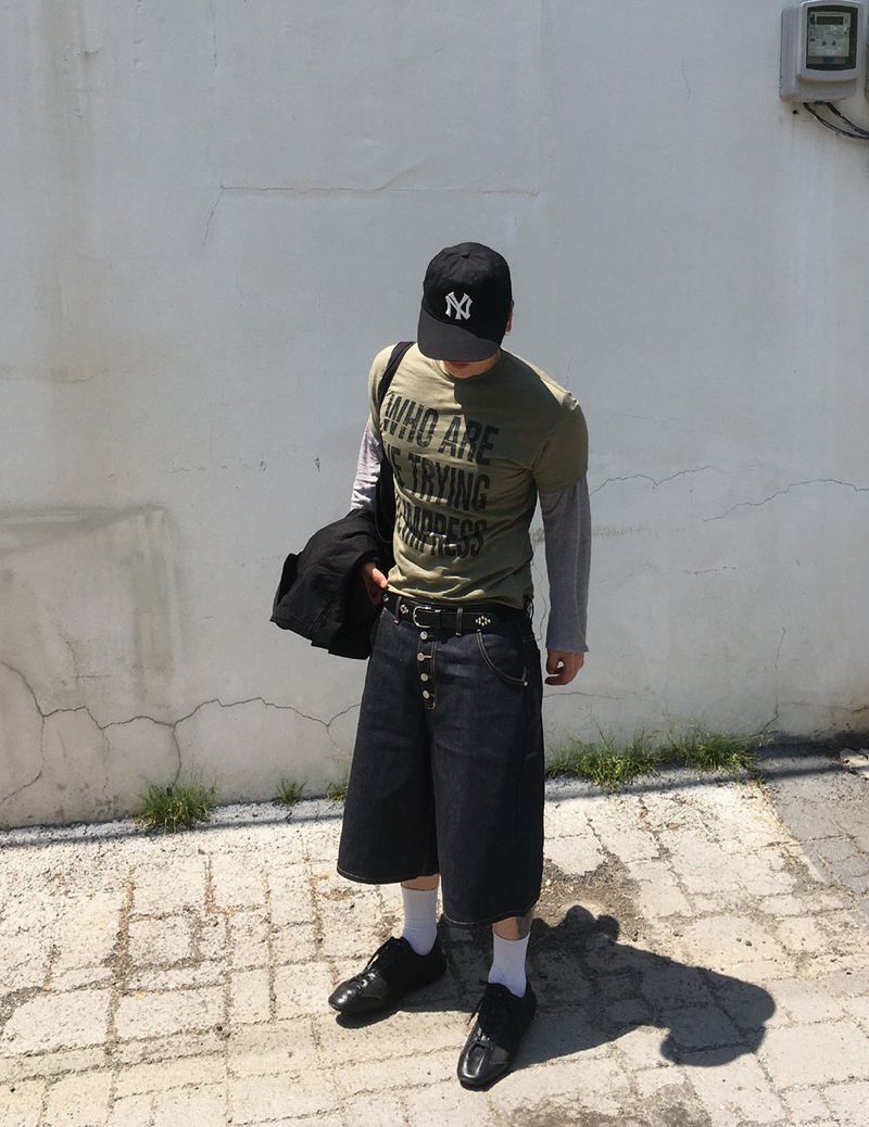No.1753 BF non fade bermuda SHORTS