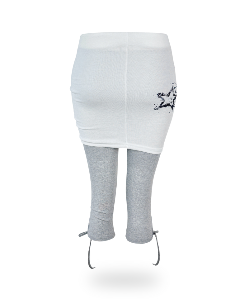 Star Graphic Layered Pants (2color)