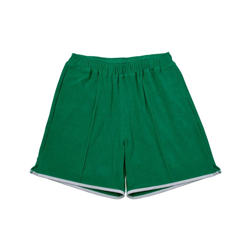 C.O.M.E（シーオーエムイー）の「[UNISEX] Binding Terry Shorts (Green)（Pants）」