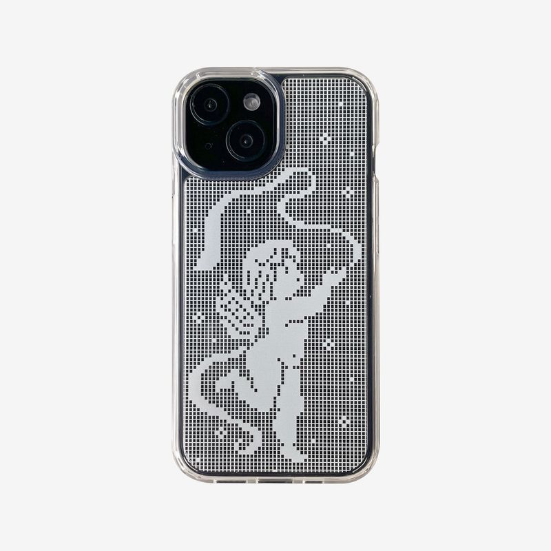 DELPHIN（デルフィン）の「レースパターンハードジェルケース_エンジェル（スマホグッズ/小物）」