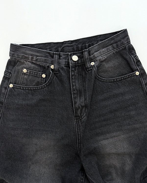 (W's) Side Rivet Denim Pants