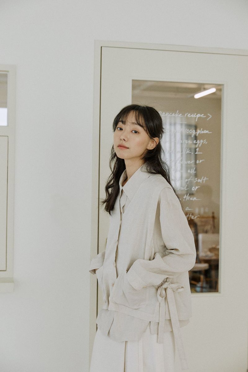 linen vest shirts natural