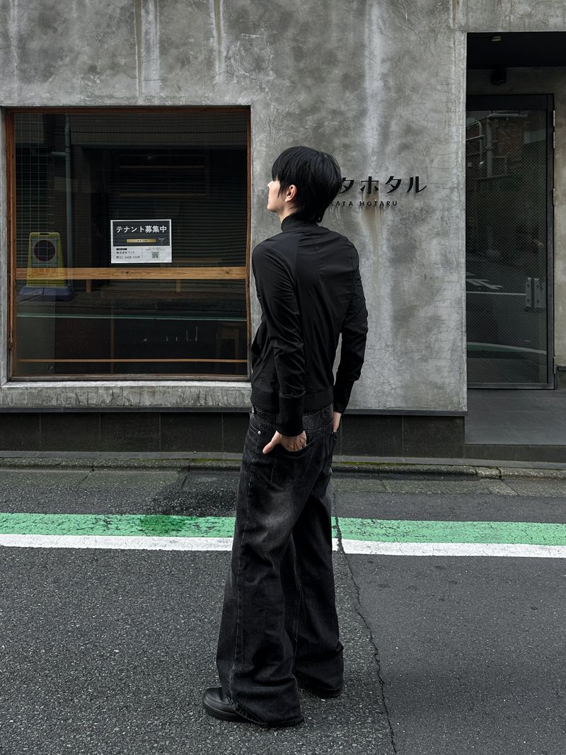 ZED DIAGONAL HIGH-NECK SLIM ZIP-UP