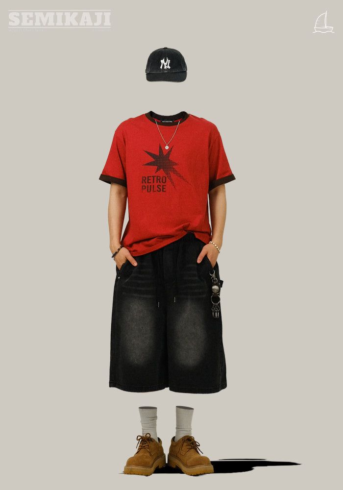 WN Side Snap Bermuda Banding Pants