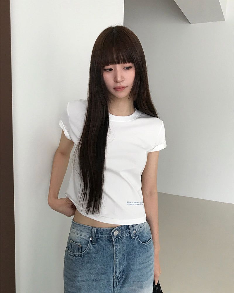 [ORIGINAL] Face Round Short-Sleeve T-Shirt