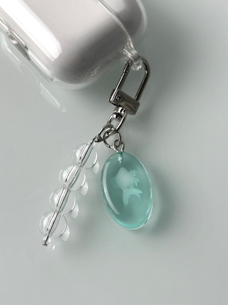 Emerald Fish Keyring