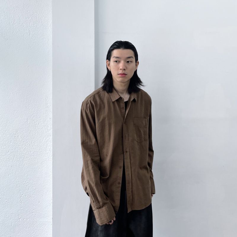 Textured Relaxed Shirt