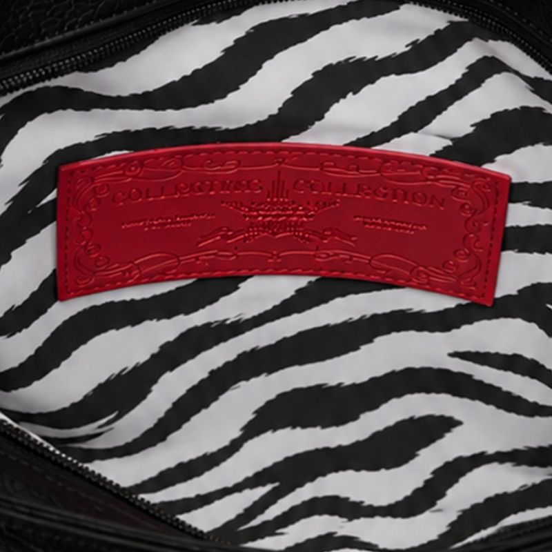 INNER ZEBRA BUCKLE BIG BAG [BLACK]