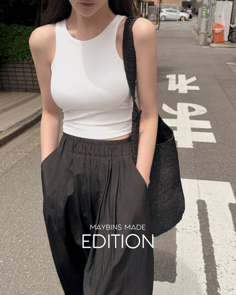 MAYBINS（メイビンス）の「[MADE] Heon Halter Cap Sleeveless（Tops）」