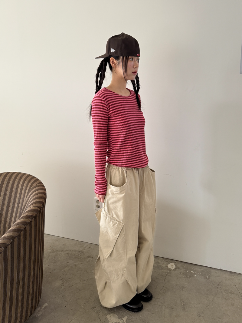 balloon cargo banding pants