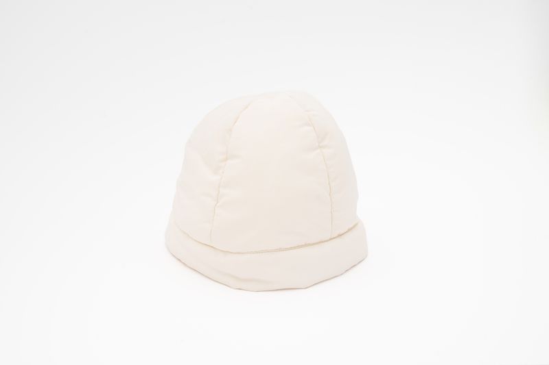 MUSHROOM padding hat_ivory